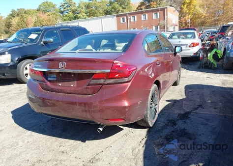 2013 Honda Civic Lx z USA, uszkodzony, nr VIN 2HGFB2F54DH535967